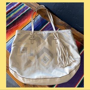 Southwestern Style Oversized Handbag